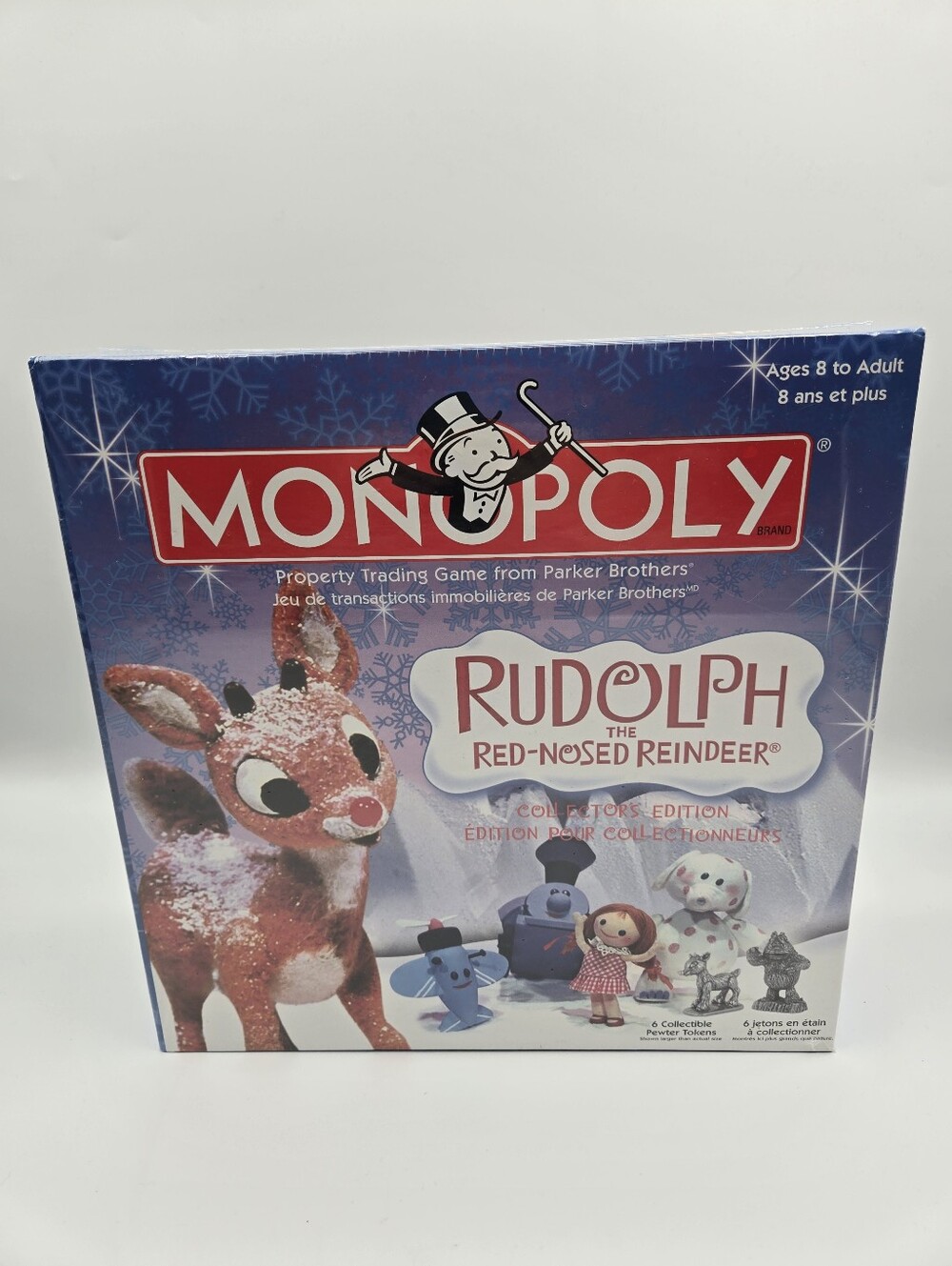 Hasbro Monopoly Rudolph The Red Nosed Reindeer Collect Edition Board Game 2006